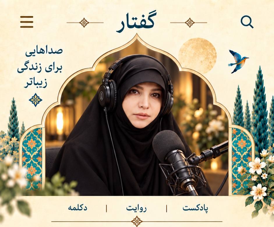 نسخه موبایل گفتار زهرا سادات قاسمی